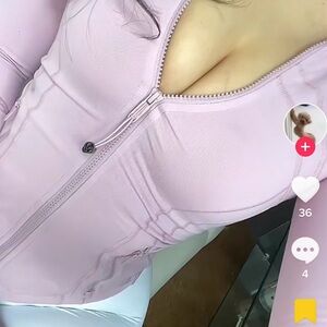 Lululemon Define Jacket Pink Peony Size 2